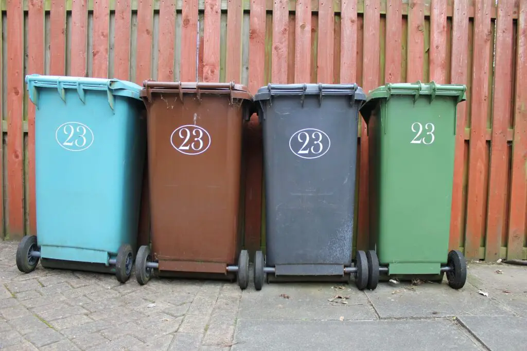 Neighbours Bins Against My Fence